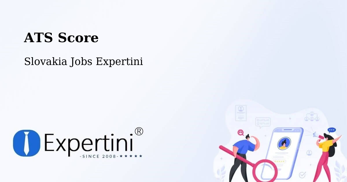 Resume ATS Score & Job Description Match Tool – Okres Myjava - Slovakia Jobs Expertini