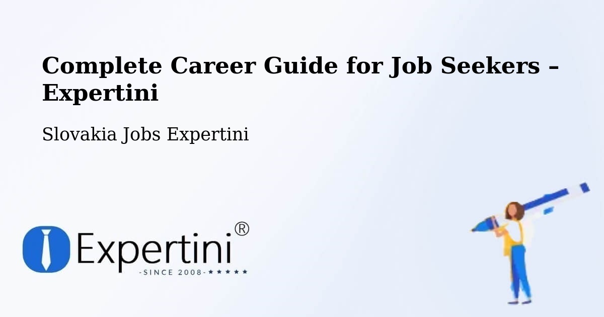 Career Guide for Job Seekers – Okres Myjava - Okres Myjava, Slovakia Jobs Expertini