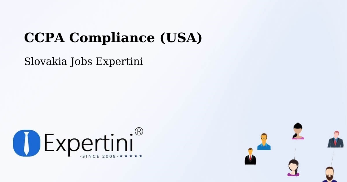 CCPA Privacy Rights & Compliance Notice – Okres Myjava - Slovakia Jobs Expertini