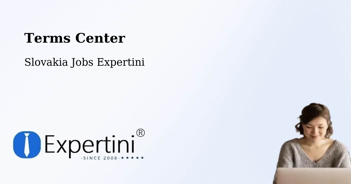 Terms of Service – Okres Myjava - Slovakia Jobs Expertini